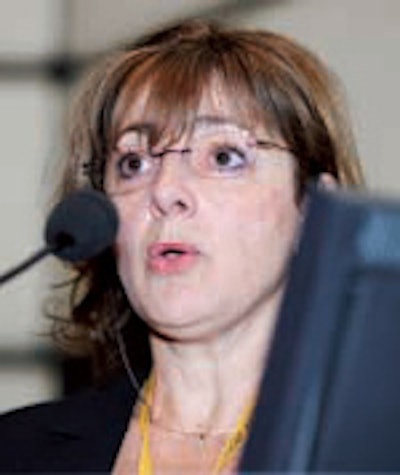 Dr. Anna-Maria Belli from London.
