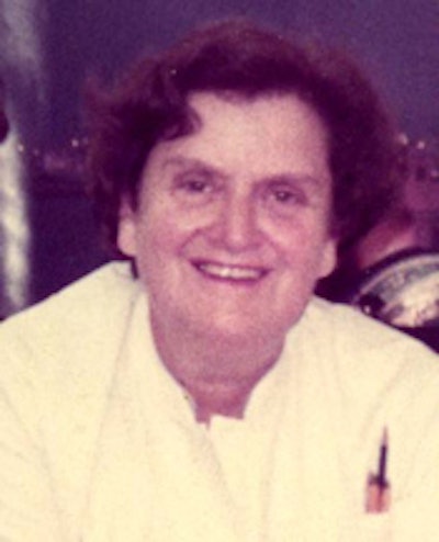 Marion Frank, Hon DSc, an internationally renowned radiographer, died last week.