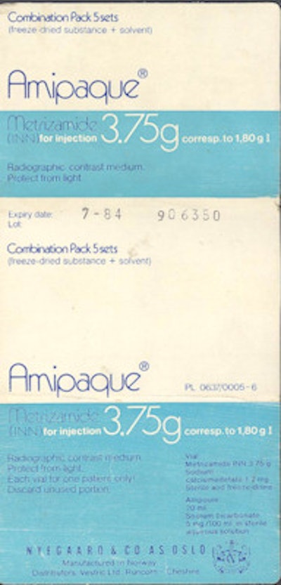 Metrizamide (Amipaque)