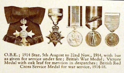 Florence Stoney received several awards and medals during her career.