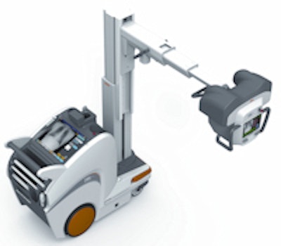 The DRX-Revolution 2 system from Carestream will be commercially available from mid-2012. (Provided by Carestream)