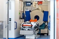 The CereTom is a portable 8-slice CT scanner that delivers high-quality perfusion scans. Image courtesy of the Berlin Fire Department.