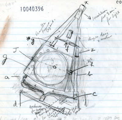 Illustration by Godfrey Hounsfield showing the concept behind body imaging.