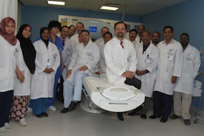 Fuchsjäger manages a team of nearly 70 people from 14 different nations.