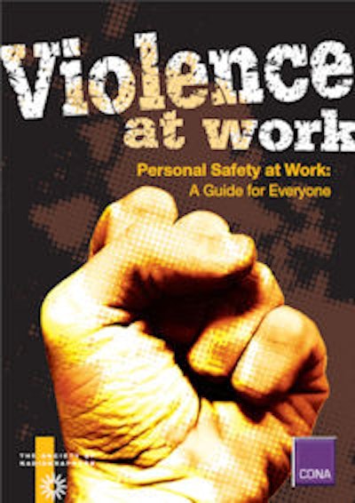Violence at work is a major problem, but radiographers are protected by legislation that employers must act upon, according to the SoR's pamphlet.
