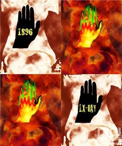 'Homage to Dr. C. Roentgen' by Dr. Christian Lauer. Image courtesy of Dr. Christian Lauer (www.christianlauer.eu).