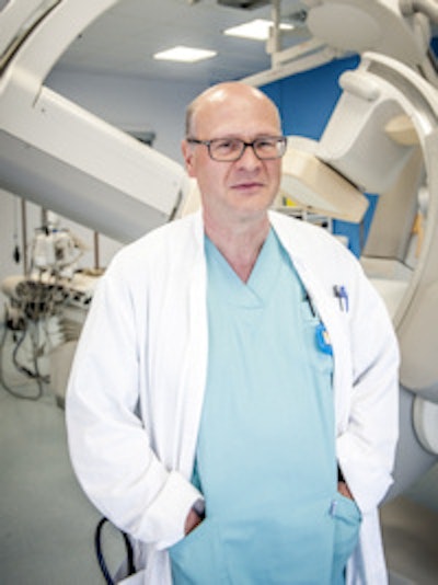 Dr. Yves Taeymans from Ghent. Image courtesy of Christophe Vander Eecken.