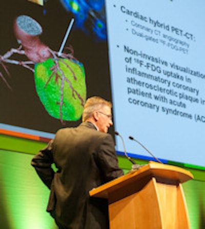 More prospective trials are needed to determine the clinical value of plaque characterization, according to Dr. Juhani Knuuti, PhD. All images courtesy of Brendan Lyon, ImageBureau, imagebureau.ie.