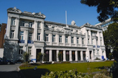 Queen Mary has its roots in four historic colleges: Queen Mary College, Westfield College, St. Bartholomew's Hospital Medical College, and the London Hospital Medical College. Shown here is the Queens Building.