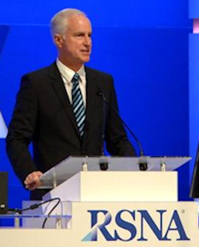 Dr. George Bisset III, RSNA president.