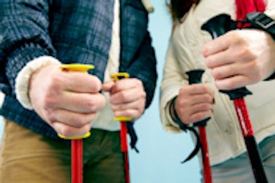 Injuries to skiers are common when the thumb gets caught in the ski pole during a fall.