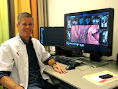 Nearly half of survey participants use teleradiology to receive images at their homes when on-call, according to lead author Dr. Erik Ranschaert.
