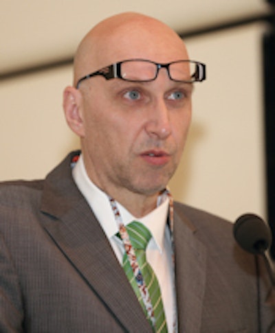 Dr. Milko De Jonge from Woerden, the Netherlands. Image courtesy of the European Society of Radiology.