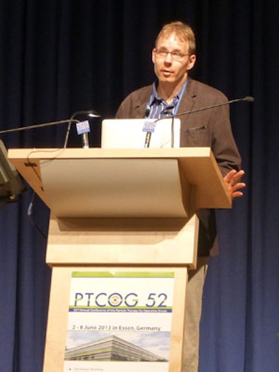 Keynote speaker Martijn Engelsman, from HollandPTC and Delft University of Technology in the Netherlands.