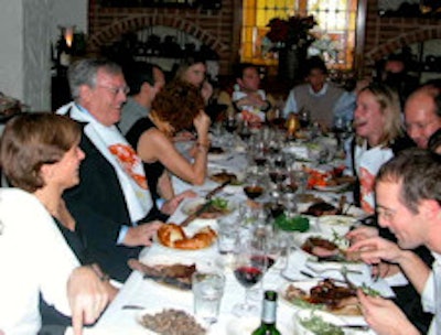 Restaurant gathering