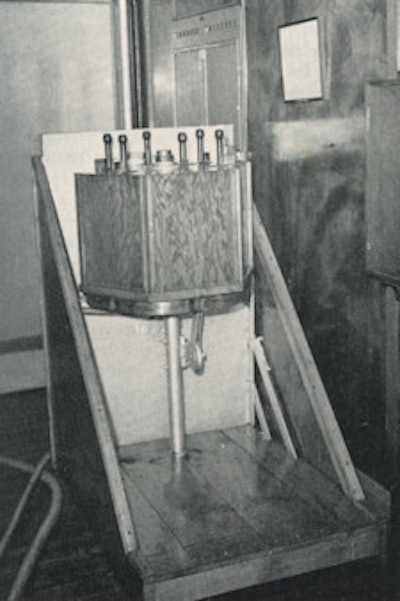 Rotating drum serial changer