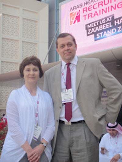 ECR Preident Dr. Valentin Sinitsyn with his wife Maria.