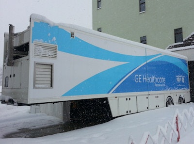 GE Healthcare has provided imaging equipment for the Winter Games. Image courtesy of Sevda Mamedova.