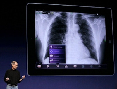 Tablet images must look the same as those available in the reading room. Image courtesy of Josep Fernandez-Bayó, PhD, UDIAT.