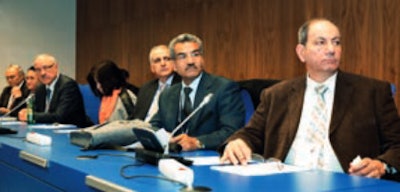 Delegates at the second official meeting of the Eurasian Radiology Initiative.