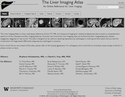 Atlas homepage