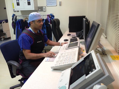 Just nine months into his contract, Khwaja became chair of radiology at SKMC, after originally being recruited as an IR consultant. Professional growth has been faster than it would have been in the U.S., he said.