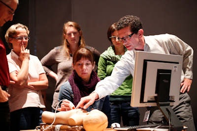 The training needs of pediatric radiologists are now being met by a dwindling number of centers in Germany. Image courtesy of DGKJ.