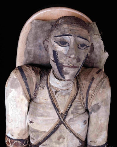 Mummy of an adult man, name unknown. Roman period.