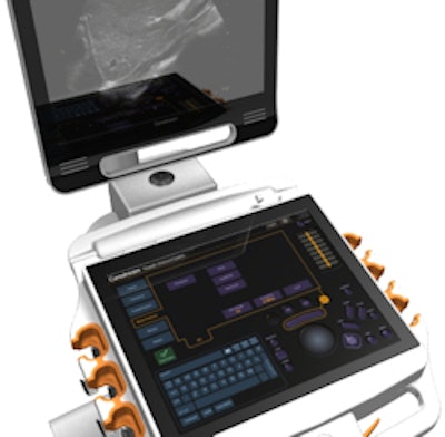 The Carestream Touch scanner features a novel touchscreen display for scanner controls. Image courtesy of Carestream.