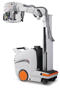 Carestream's DRX-Revolution wireless mobile DR system. Image courtesy of Carestream.