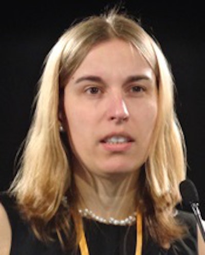 Dr. Juliane Schelhorn from University Clinic Essen, Germany.