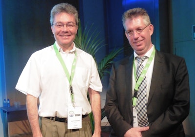 For and against: Dr. Dirk De Ruysscher, PhD, and Dr. Johannes Langendijk, PhD.