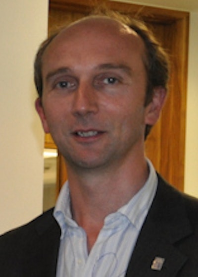 Hugh Turvey, artist-in-residence at the British Institute of Radiology (BIR).