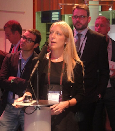 Dr. Janine Poess presented details of the new cardiac MRI study at the ESC congress.