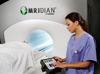 With ViewRay's MRIdian system, MRI can be used for planning and daily positioning as well as for precision targeting during treatment. Image ©ViewRay