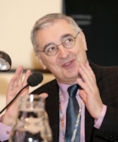 Dr. Yves Menu returned to Paris from a conference in Italy when he heard the news. Image courtesy of the European Society of Radiology (ESR).