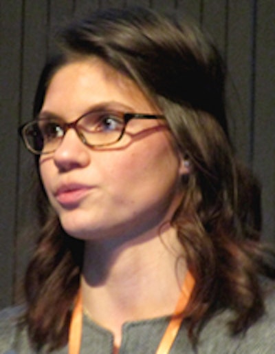 Dr. Zsofia Drobni from the Cardiovascular Imaging Research Group at Semmelweis University in Budapest.