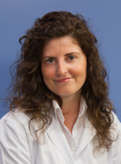 Lead author Dr. Verónica Morán Velasco from the Clínica Universidad de Navarra.