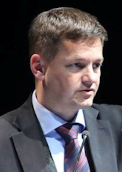 Dr. Stephan Achenbach, University of Erlangen in Germany. Image courtesy of the European Society of Cardiology.