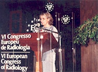 Her finest hour: Dr. Maria EmĂlia Silvestre was president of ECR 1987. Image courtesy of SPRMN.