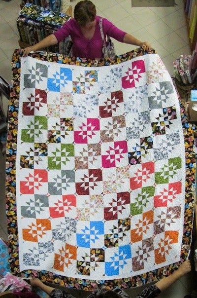 Patchwork quilting remains a popular hobby in Portugal.