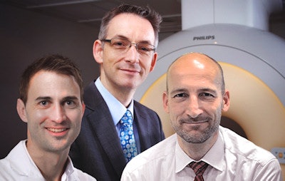 CMR Pocket Guide's developers (from left to right): Dr. Bernhard Herzog, Dr. John Greenwood, PhD, and Dr. Sven Plein, PhD.