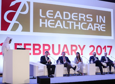 Leaders in Healthcare conference attendees.