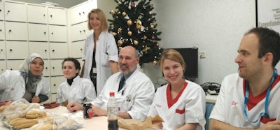 Getting to know more than 100 staff members in his department is difficult for Parizel, but lunch meetings are an integral way of keeping in touch with his team.