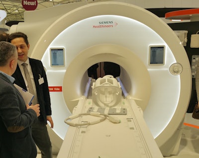 Magnetom Vida is a new 3-tesla MRI scanner.