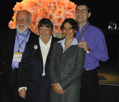 Dr. Helen Carty and her husband Austin brought great personal warmth to ECR 2004, of which she was president. Image courtesy of Dr. Lorentz Jäntschi.