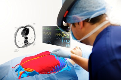 An example of Cambridge Consultants augmented reality. Image courtesy of Cambridge Consultants.