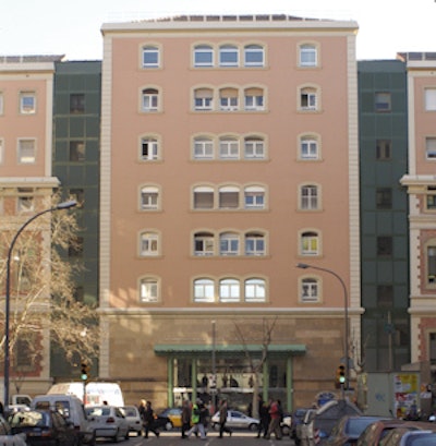The Hospital Clínic was founded in 1906 in the heart of Barcelona, after Valentí Carulla, grandfather of cardiologist Valentí Fuster, persuaded the government to build it. Image courtesy of Dr. Lluís Donoso-Bach, PhD.