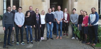 Sarah Bohndiek, PhD, and her research group at the University of Cambridge. All images courtesy of the University of Cambridge.