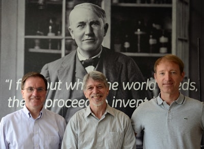 Peter M. Edic, principal engineer, Paul FitzGerald, experimentalist, and Bruno De Man, senior principal engineer and principal investigator, from the Imaging Technical Discipline at GE Global Research.